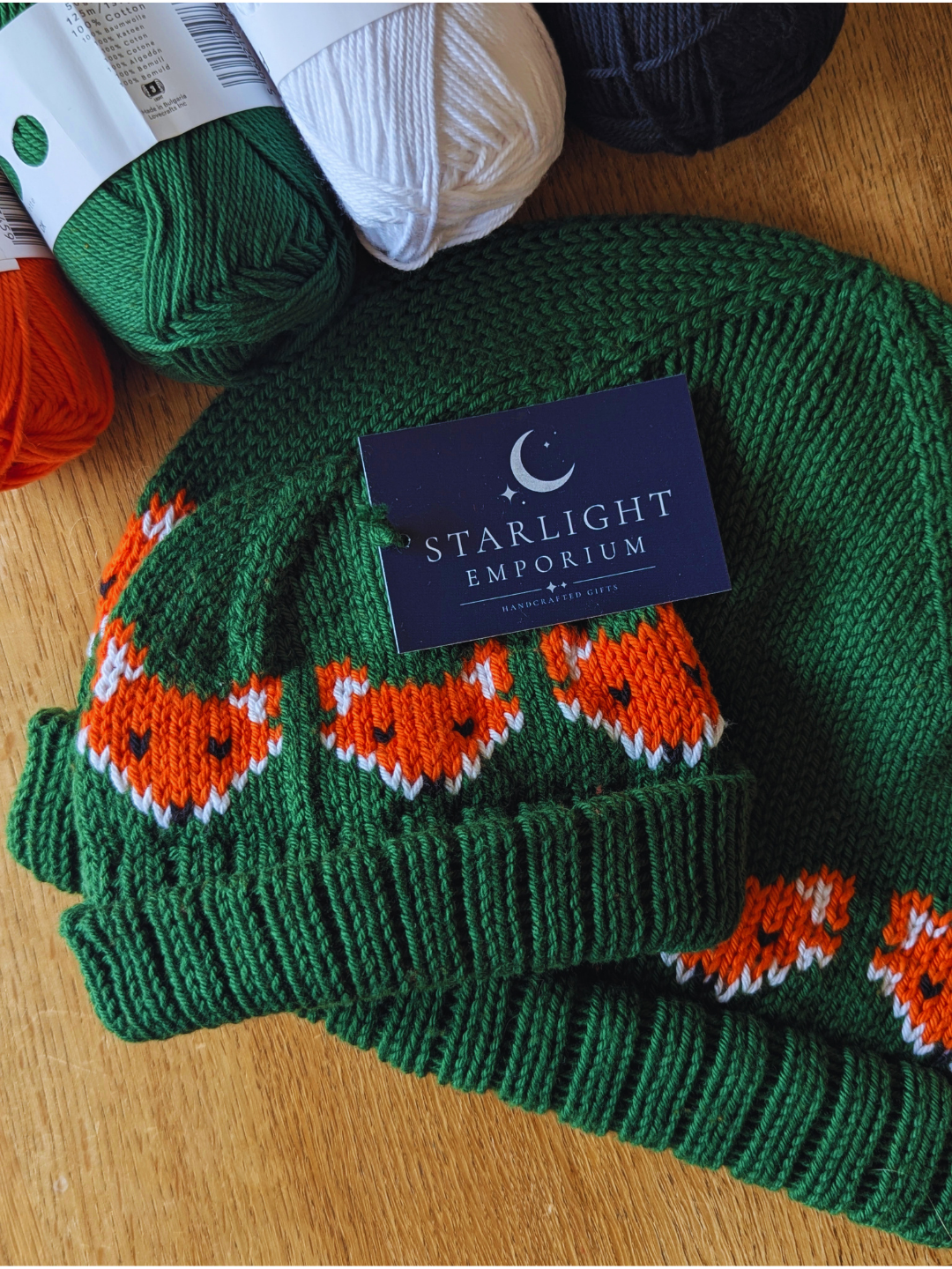 Fox Motif Hat