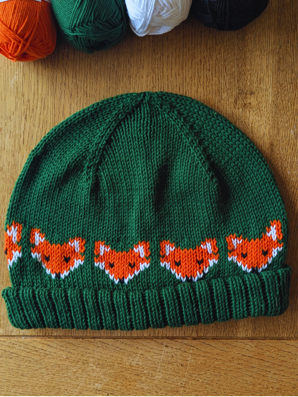 Fox Motif Hat